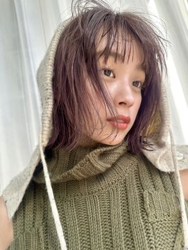 ディッセンバー 神宮前(December) 紫カラー/ぶどうカラー/パープルカラー/ブリーチカラー/渋谷