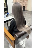 ロングヘアの色気