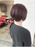 暖かみのあるショートボブ