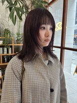 ノイ(noii)&nbsp;こっくりブラウン/フェイスレイヤー/ロブ/ワンカール