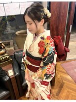 ファーレンピュアスウィート(fahren-pure-suite)&nbsp;成人式スタイル水引アップスタイル