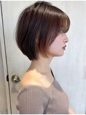 みねスタイル♪ 似合わせ ショート ボブ 30代 40代 小顔 新宿