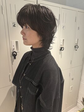 シーン 自由が丘(scene) ウルフ/ショート/パーマ/小顔に見せるヘア/自由が丘