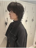 ウルフ/ショート/パーマ/小顔に見せるヘア/自由が丘