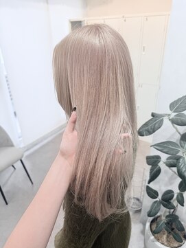 エイト プラット 渋谷2号店(EIGHT plat) ケアブリーチ　ホワイトベージュ　2.25