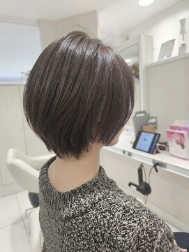 アッシュ 二俣川南口店(Ash) 20代30代40代/髪質改善カラー/大人可愛いショートボブ