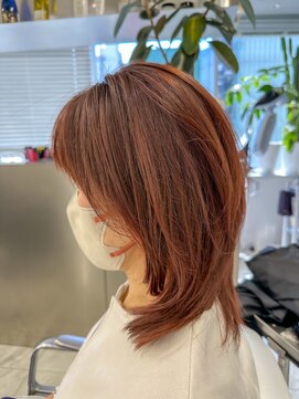 ヴァイス 新宿店(VAICE) レイヤーカット/ミディアムヘア［新宿/ケアカラー］