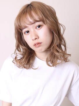 バーニー(BARNEY) 似合わせカット20代30代40代50代カールレイヤーミディ0404