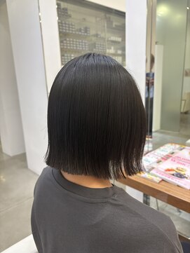カッツ 駅家店(CUT S) 切りっぱなし外はねボブ