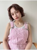 ボブウルフパーマショートパーマくるくるパーマ　ボブパーマ