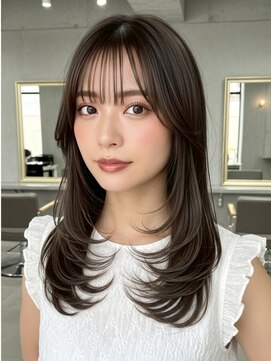 グルグル 下総中山店(GULGUL) 下総中山/顔周り/ブリーチなしカラー/白髪ぼかし/ハイライト