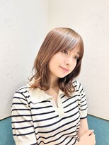 ロンド レグリーズ 立川(Lond leglise)&nbsp;マロンベージュ/ボブ/前髪/レイヤー/髪質改善/縮毛矯正/立川