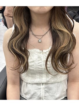 ウェーブス 大宮西口店(wave's) インナーカラー／ベージュ／小川