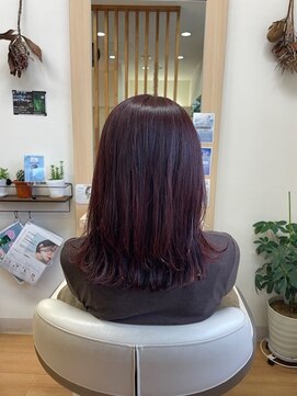 深みレッド系カラー