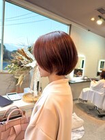 パーミルヘアーピピ(permille hair pipi) ショート×チェリーブラウン