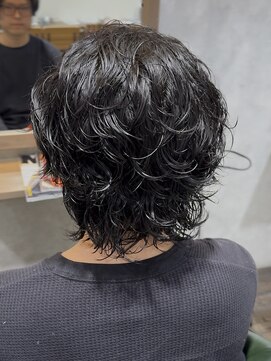 ヘアスペースブルーム エボリューション 庄内店(HAIR SPACE BLOOM evolution) 【庄内店／メンズパーマ】サーフカール