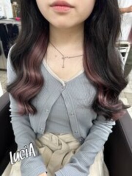 ルシア 京都河原町 烏丸(LuciA) 【レミー100%/54cm】シールエクステ×インナー×レイヤーカット