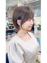 ヨリ ルトロワ 札幌大通(yori Le_trois) 似合わせカット30代40代50代ショートボブくびれレイヤーカット