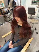 エス 大阪梅田店(es)&nbsp;チェリーレッドカラー