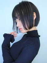 ラウンジ モリオ イケブクロ(Lounge MORIO Ikebukuro) 【morio池袋】大人かわいい可愛い前下がり透け感ショート♪