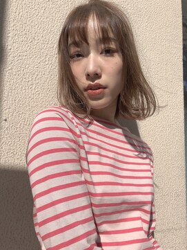 ジョエミバイアンアミ(joemi by Un ami) 【joemi　新宿　近江】大人可愛い無造作カールボブディ