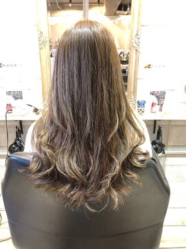 エイチヘア(h hair) 【h hair 四条大宮】オリーブアッシュ