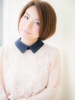 ブルー(BLUE)&nbsp;*CUORE水戸*…アシンメトリーなブランジュワンサイドショートb