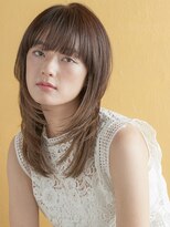 ミンクスプラス 流山おおたかの森(MINX plus)&nbsp;ナチュラルレイヤーミディ #モード#3Dカラー#ジグザグバング