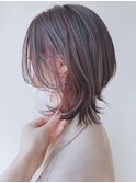 【morio 原宿】大人インナーハイライト　大人ピンク