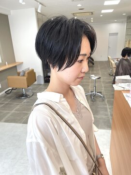 シンス(Since) カットで作るナチュラルハンサムショート