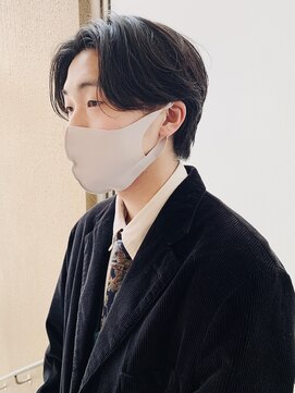 バイフィフス 原宿/表参道(by fifth) ◇センターパート ニュアンスパーマ 韓国ヘア トランクスヘア