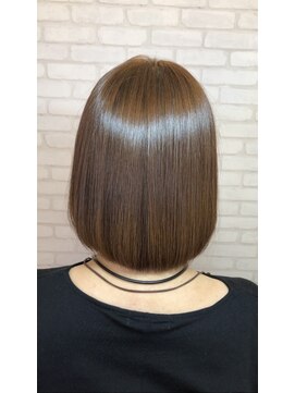 タケダ美容室 髪質改善ソフトストレートパーマ☆