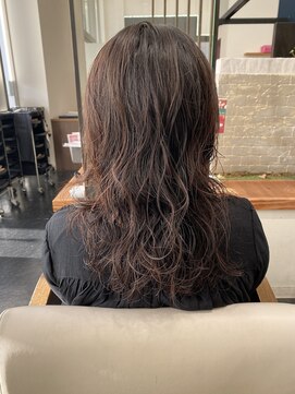 ヘアアンドアイラッシュ ココアンジェ くりえいと宗像店(Coco Ange) くっきりエッジパーマ
