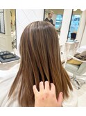 ベージュハイライト