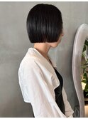 ボブ/前髪/前髪カット/ショート/カラー/縮毛矯正/韓国/髪質改善