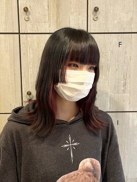 ポイントファイブバイソレイユ 小松店.5 by SOLEIL) 【ブリーチカラー】【インナーカラー】【髪質改善】