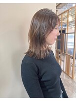 アリスバイアフロート 自由が丘(ALICe by AFLOAT)&nbsp;ハッシュカットウルフレイヤー切りっぱなしミディアム