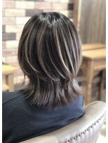 ホワイト 伊勢崎(WHITE) 脱！白髪染め☆伸びても気になりにくいハイライト☆