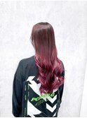 グラデーションカラー×カシスピンク