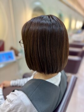 松本平太郎美容室 土浦パートワン(PART1) 土浦×ボブスタイル×シルバーアッシュ×20代30代40代50代