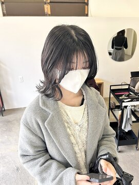ビルド(build) 髪質改善/韓国/ボブ/外ハネ/小顔前髪/グレージュ/新越谷/南越谷