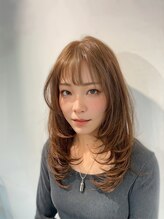 ウェアーズ(WARES) レイヤースタイル　10代20代30代40代◎顔周りレイヤー