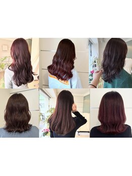 女性の魅力を引き出す、ナチュラルな透明感カラーが人気◇トレンドを取り入れたあなただけの“可愛い”を