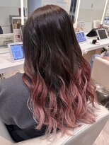 ケンジ 平塚 アネッタ(KENJE annetta)&nbsp;★グラデーションカラー×サクラピンク