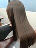 カット＋ボタニエンス酸性ストレート＋リタッチカラー＋Tr￥23900→￥20900
