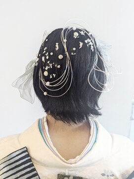 ブランシェ JR勝川駅南口店(BRANCHE) 成人式☆ショートヘアアレンジ