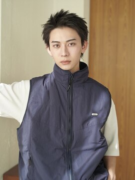 ジョエミバイアンアミ(joemi by Un ami) スパイキーショート メンズショート メンズパーマ アップバング