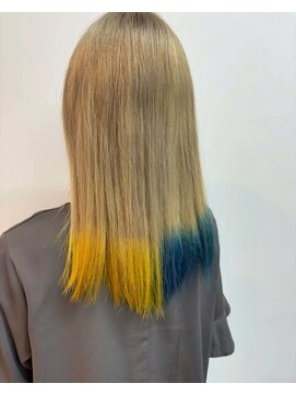 ヘアーメイク ラ パージュ 善通寺店 ハイトーンカラー×エンドカラー