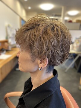 オラシオン 大人可愛い刈り上げボブ☆デジタルパーマ