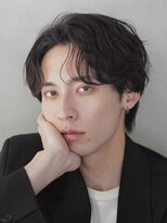 バイフィフス 原宿/表参道(by fifth)&nbsp;センターパート ウルフ　ニュアンスパーマ